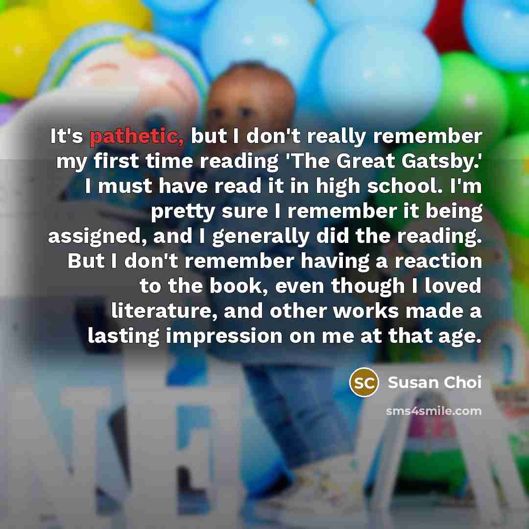 “It's pathetic, but I don't really remember my first time…” quote by Susan Choi