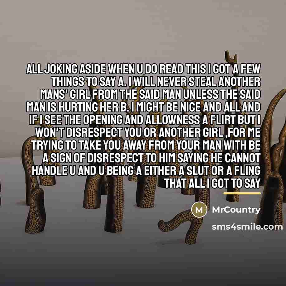 “All joking aside when u do read this i got…” quote by MrCountry