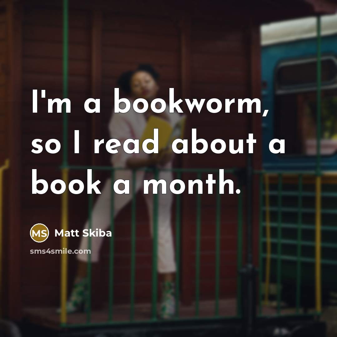 “I'm a bookworm, so I read about a book a…” quote by Matt Skiba