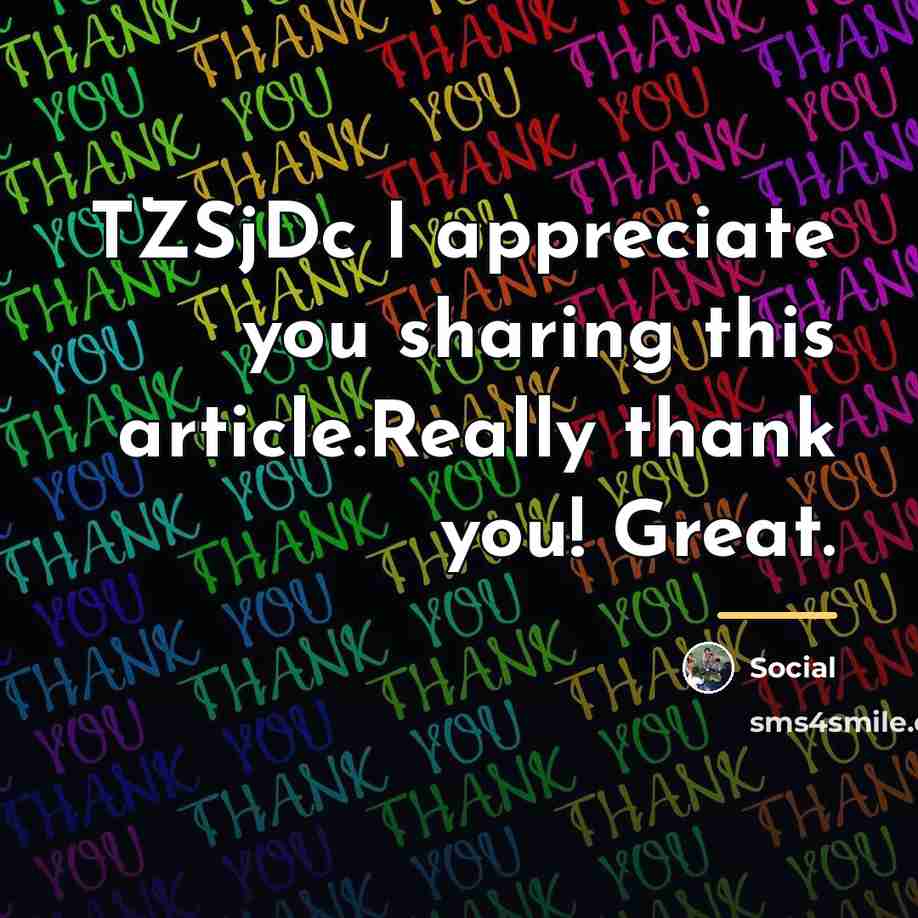 “TZSjDc I appreciate you sharing this article.Really thank you! Great.…” quote by Social