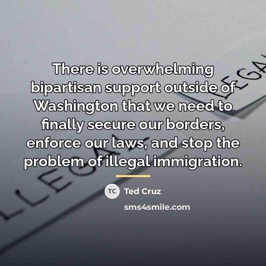“There is overwhelming bipartisan support outside of Washington that we…” quote by Ted Cruz