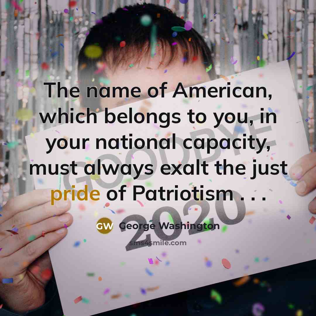 “The name of American, which belongs to you, in your…” quote by George Washington