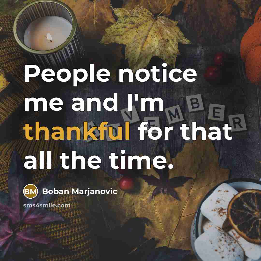 “People notice me and I'm thankful for that all the…” quote by Boban Marjanovic