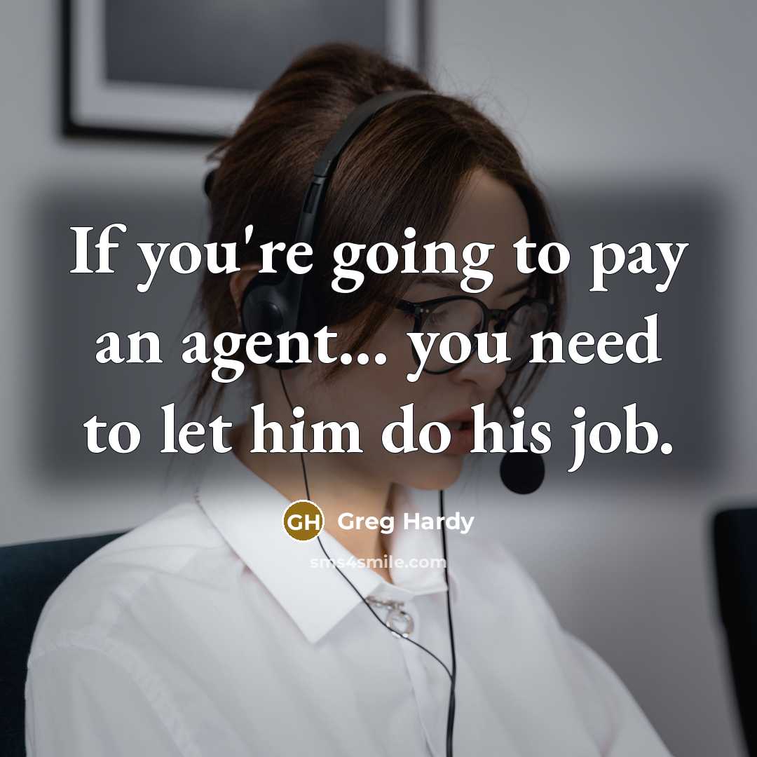 “If you're going to pay an agent... you need to…” quote by Greg Hardy