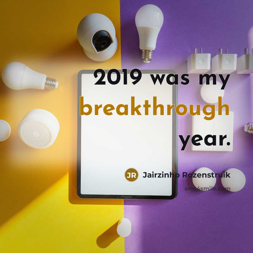 “2019 was my breakthrough year.…” quote by Jairzinho Rozenstruik
