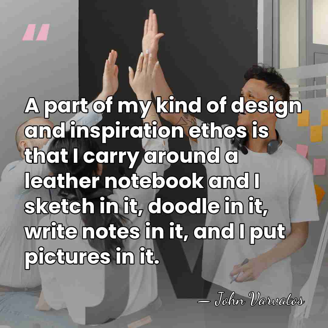 A part of my kind of design and inspiration ethos is that&hellip; - John Varvatos