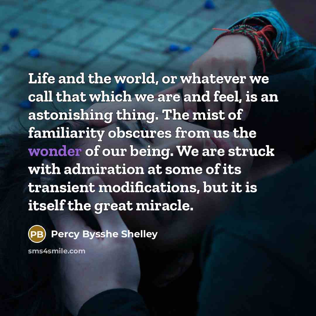 “Life and the world, or whatever we call that which…” quote by Percy Bysshe Shelley