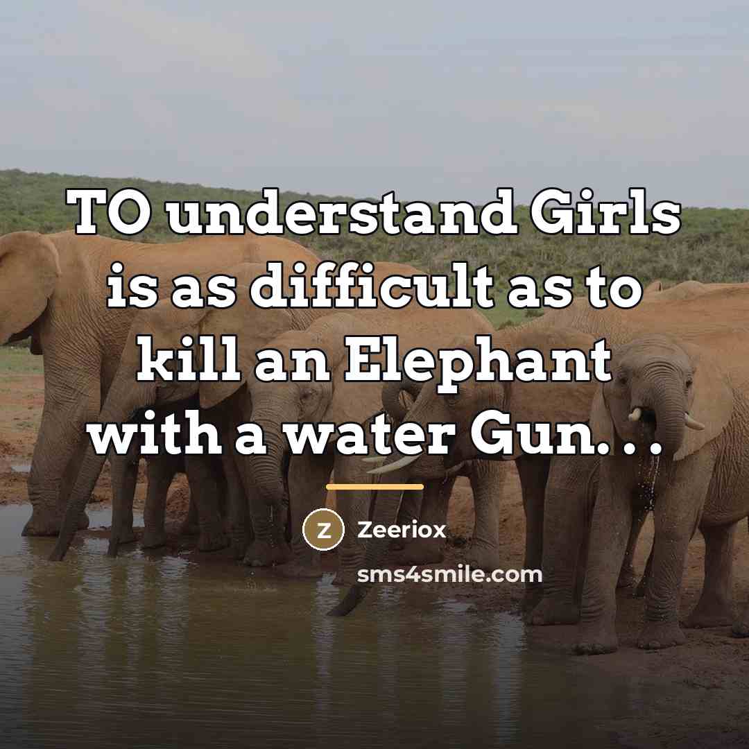 “TO understand Girls is as difficult as to kill an…” quote by ZeerioX