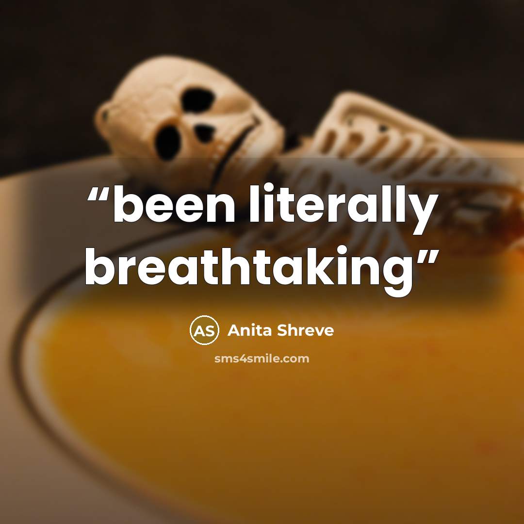 “been literally breathtaking” quote by Anita Shreve