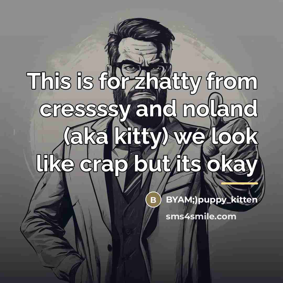 “This is for zhatty from cressssy and noland (aka kitty)…” quote by BYAM;)puppy_kitten