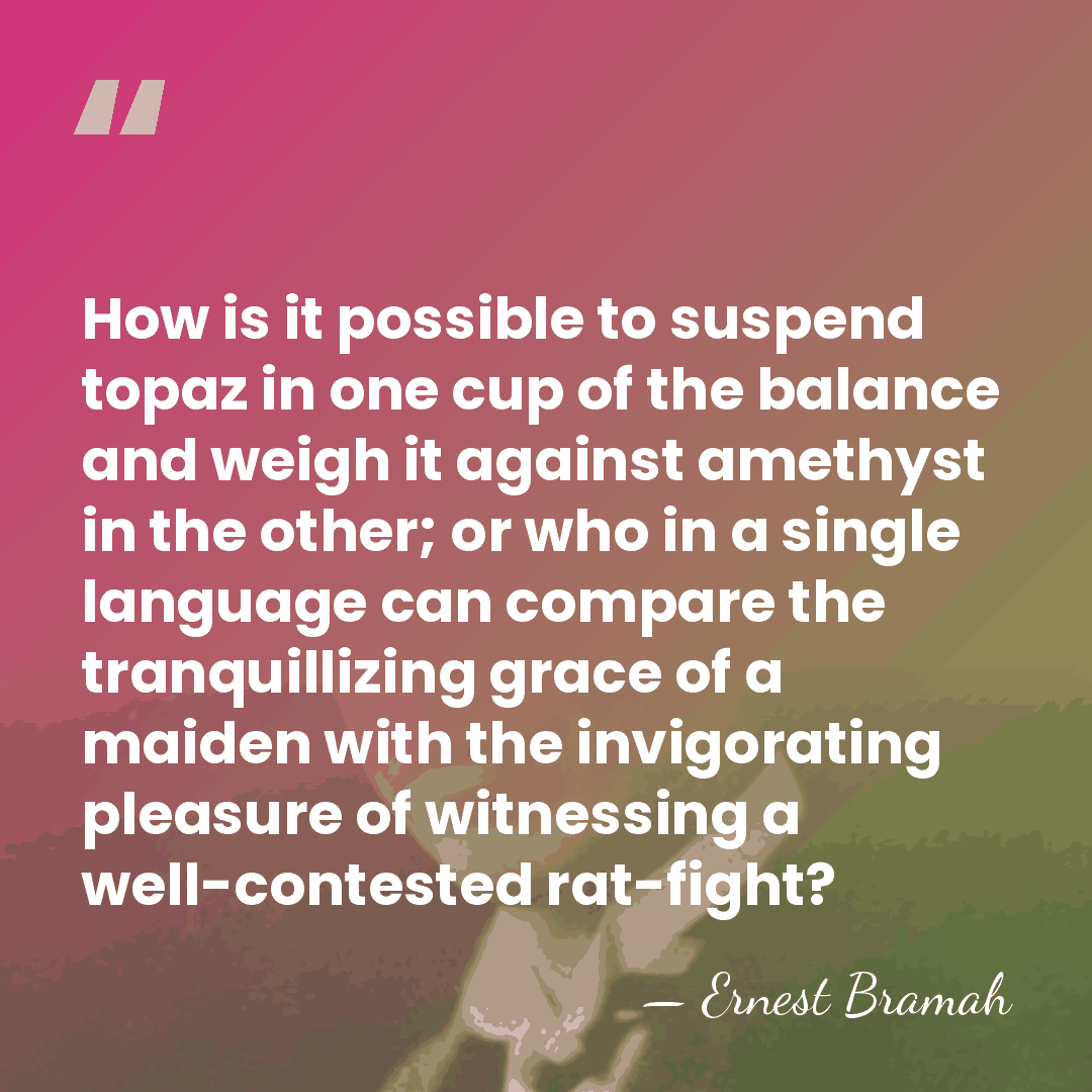 How is it possible to suspend topaz in one cup of the&hellip; - Ernest Bramah