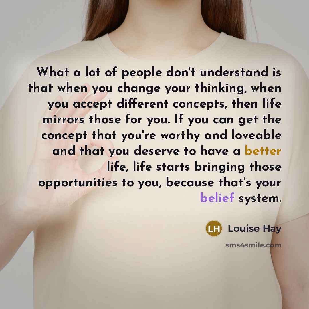 “What a lot of people don't understand is that when…” quote by Louise Hay