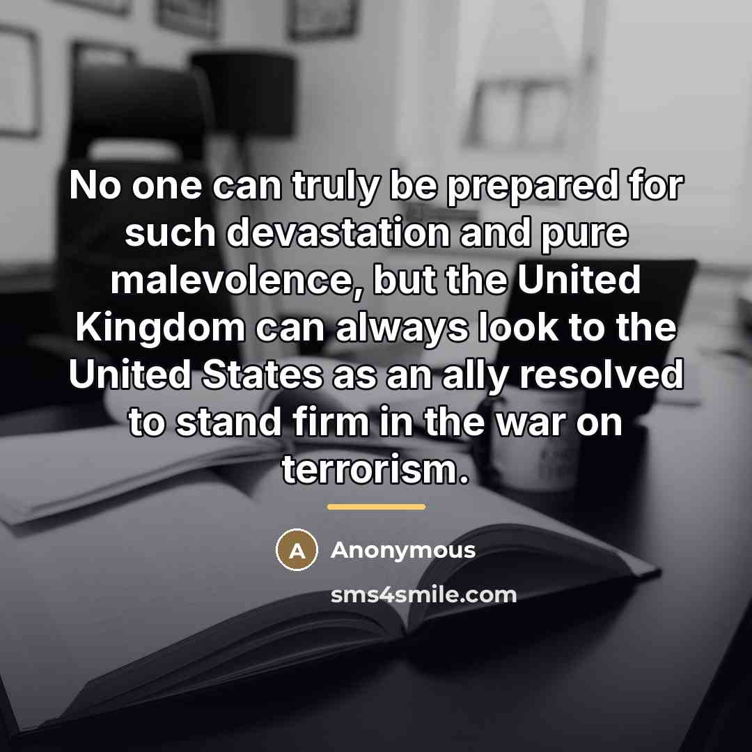 “No one can truly be prepared for such devastation and…” quote by Anonymous