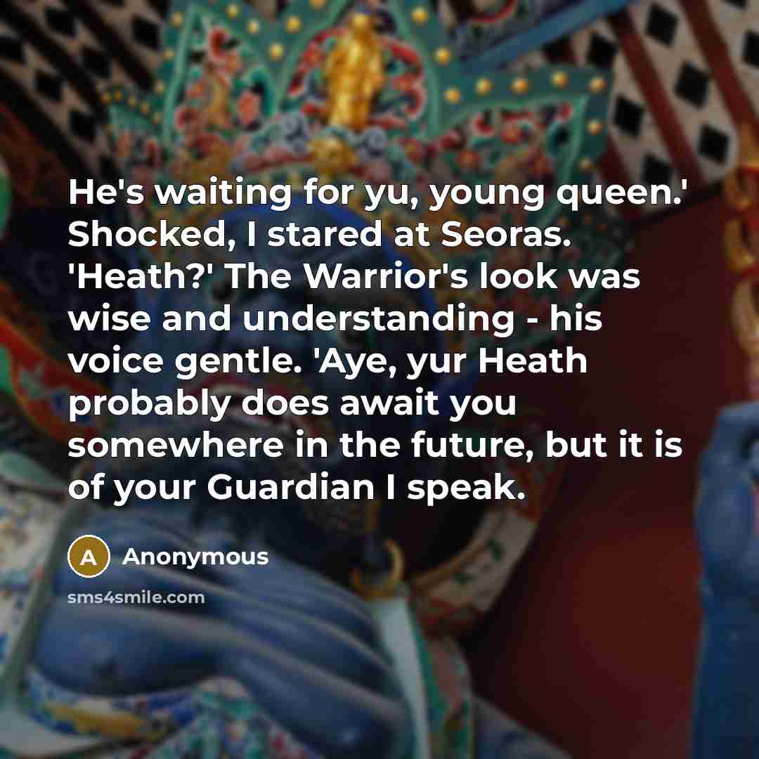 “He's waiting for yu, young queen.' Shocked, I stared at…” quote by Anonymous