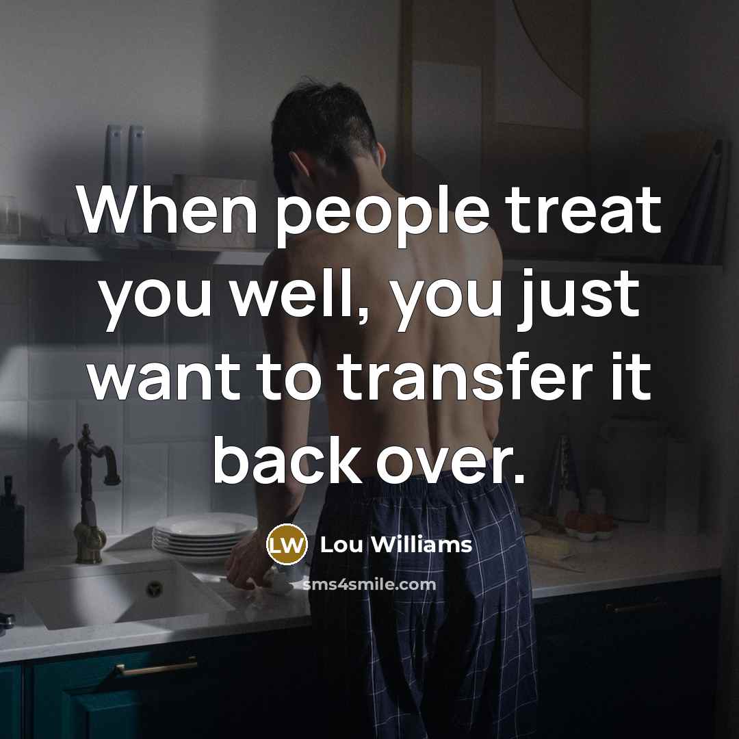 “When people treat you well, you just want to transfer…” quote by Lou Williams