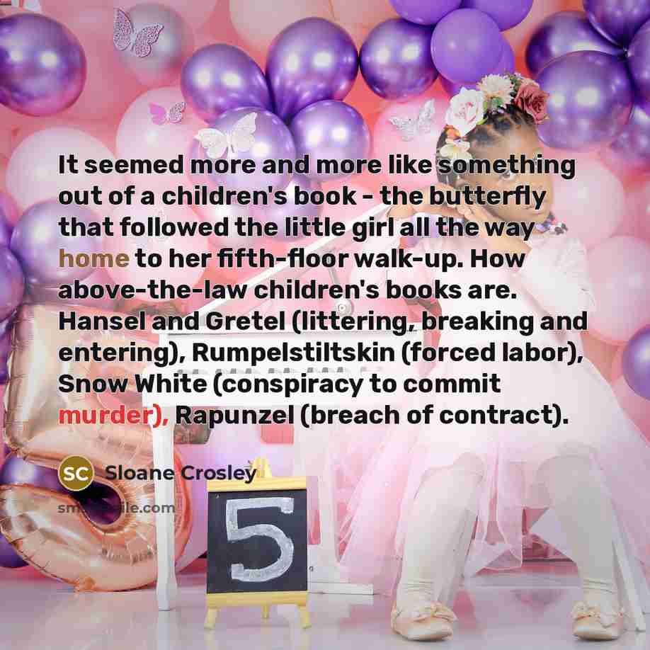 “It seemed more and more like something out of a…” quote by Sloane Crosley