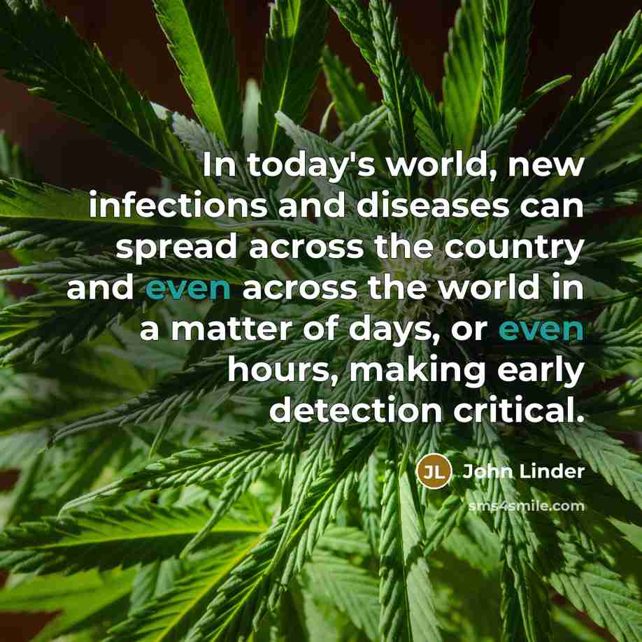 “In today's world, new infections and diseases can spread across…” quote by John Linder
