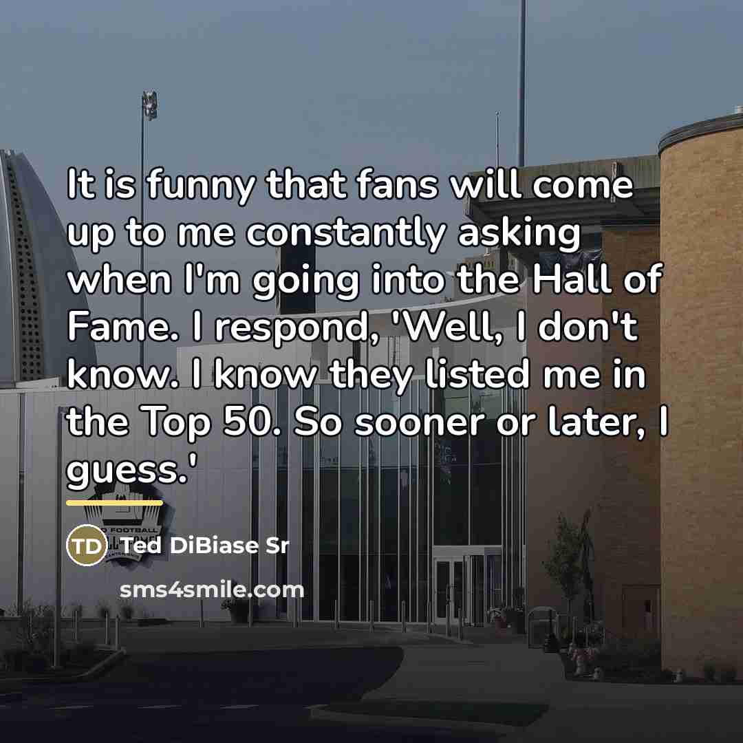 “It is funny that fans will come up to me…” quote by Ted DiBiase Sr