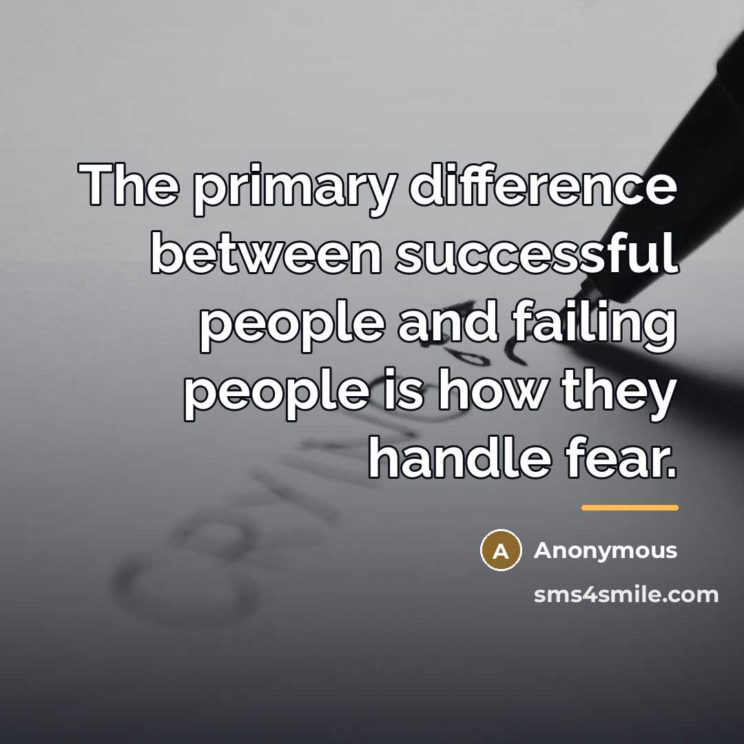 “The primary difference between successful people and failing people is…” quote by Anonymous