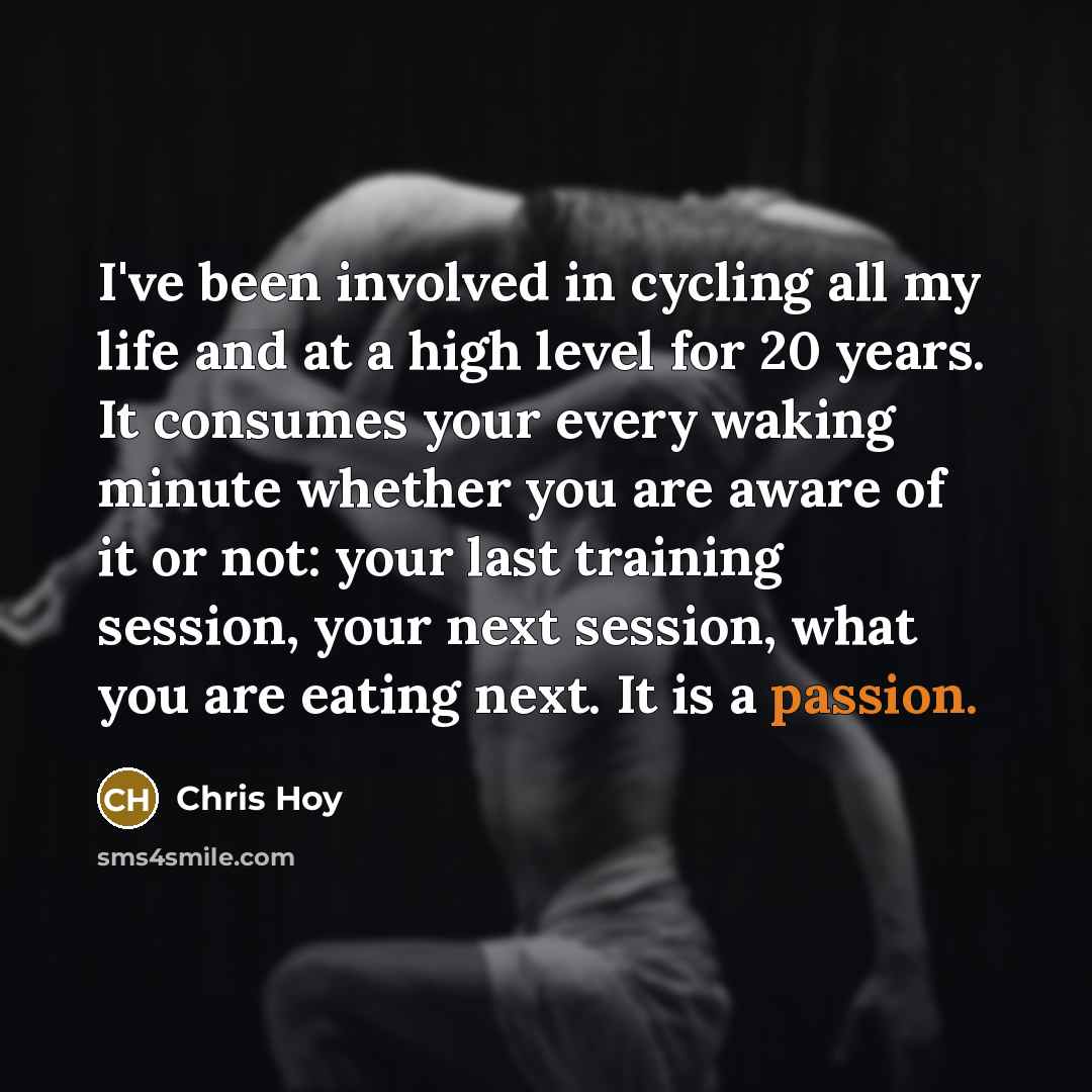 “I've been involved in cycling all my life and at…” quote by Chris Hoy
