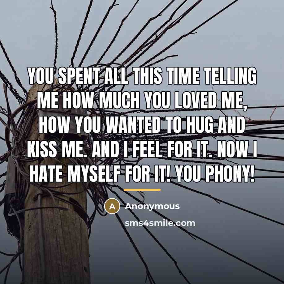 “You spent all this time telling me how much you…” quote by Anonymous