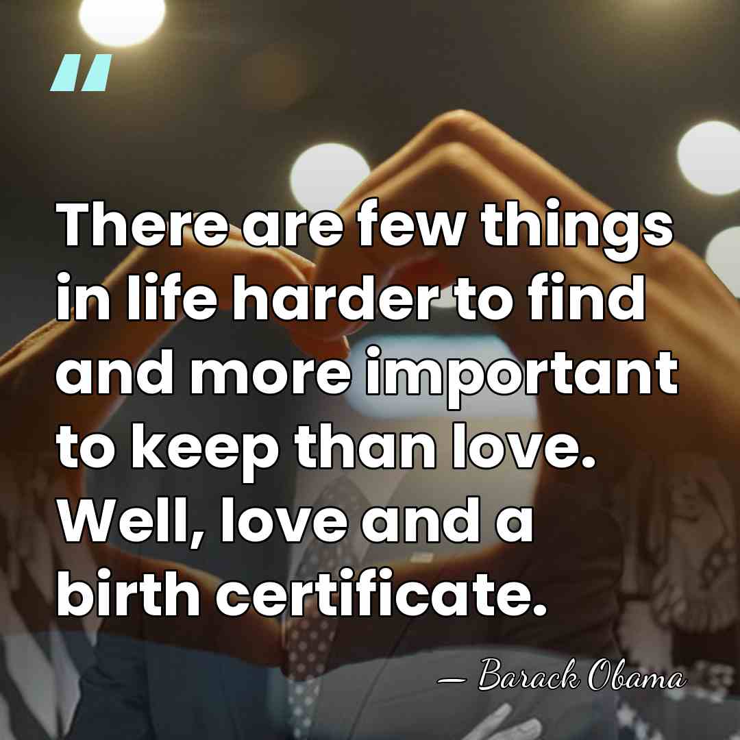 There are few things in life harder to find and more important&hellip; - Barack Obama
