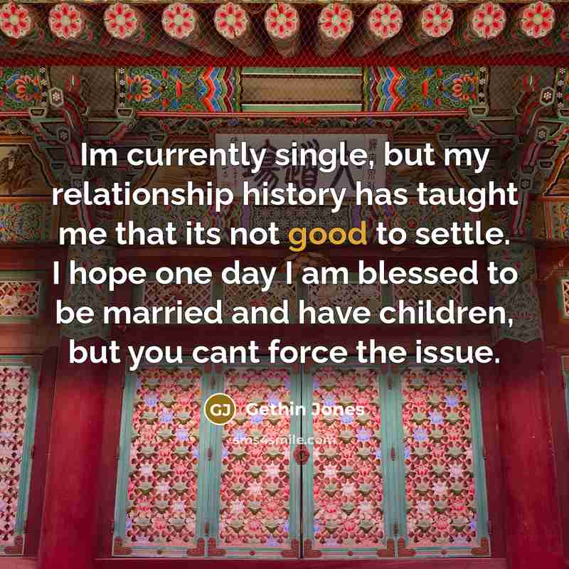 “Im currently single, but my relationship history has taught me…” quote by Gethin Jones