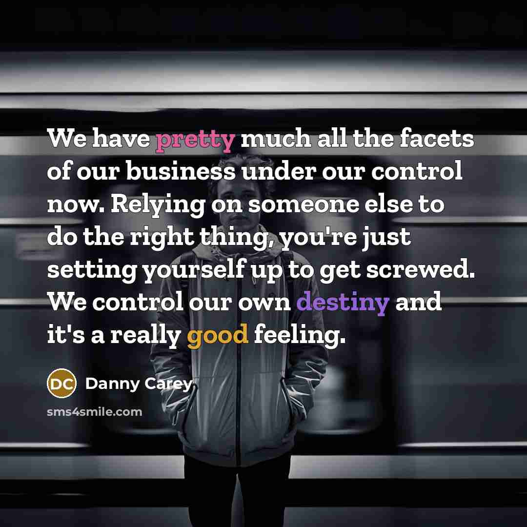 “We have pretty much all the facets of our business…” quote by Danny Carey