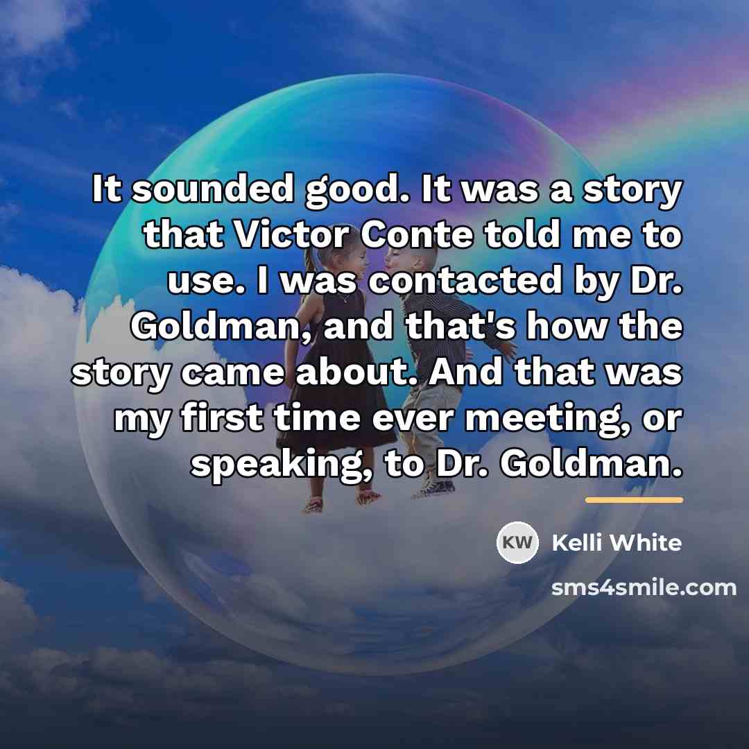 “It sounded good. It was a story that Victor Conte…” quote by Kelli White
