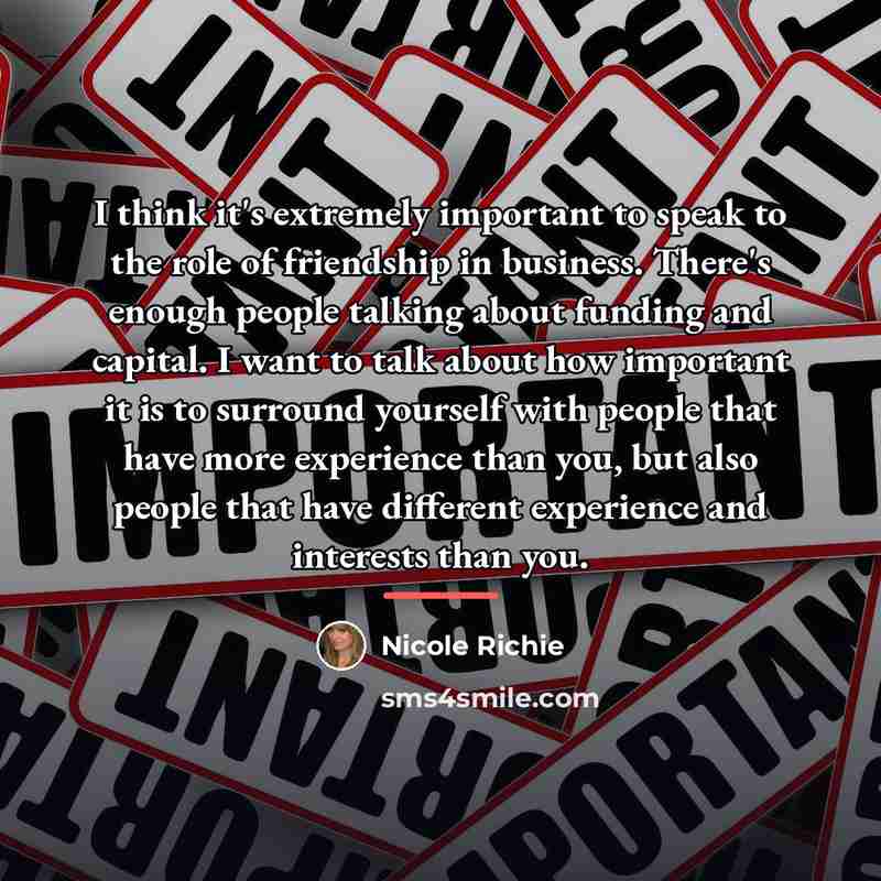 “I think it's extremely important to speak to the role…” quote by Nicole Richie