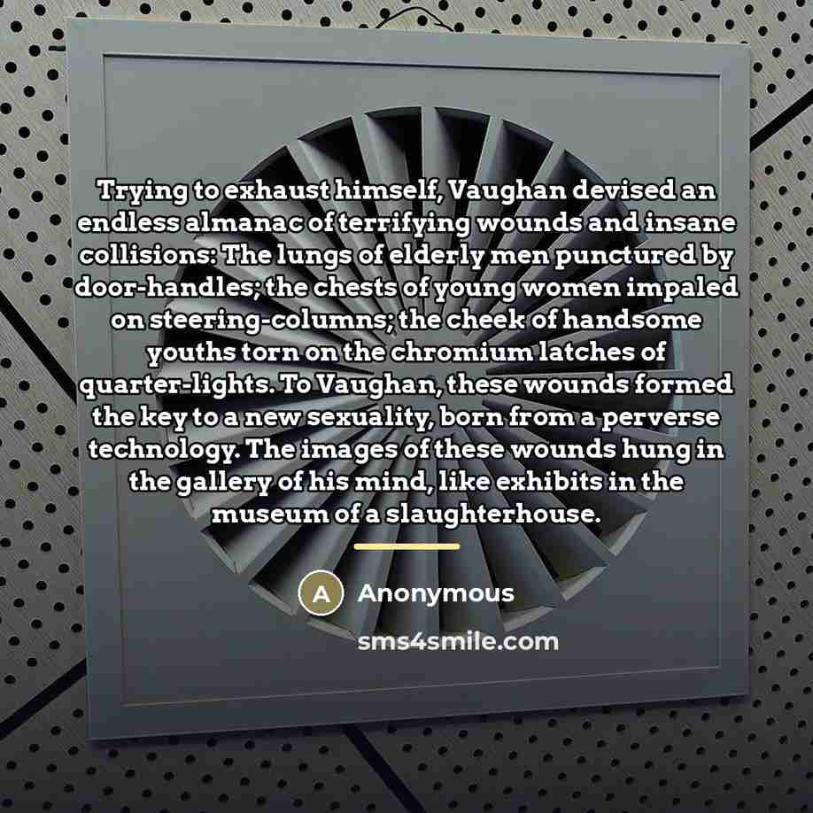 “Trying to exhaust himself, Vaughan devised an endless almanac of…” quote by Anonymous