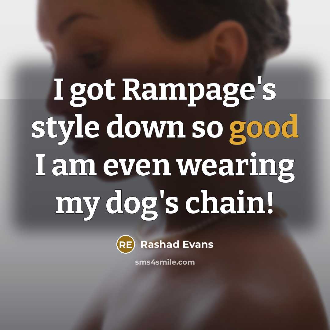 “I got Rampage's style down so good I am even…” quote by Rashad Evans