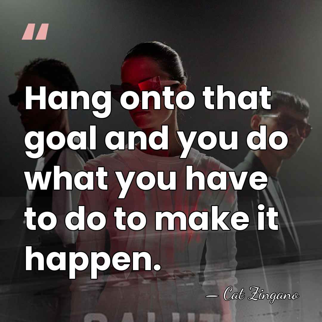 Hang onto that goal and you do what you have to do&hellip; - Cat Zingano