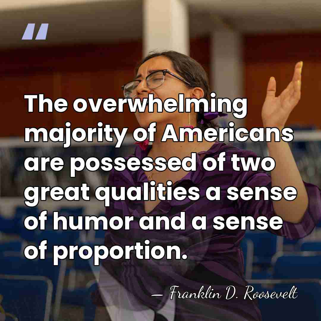 The overwhelming majority of Americans are possessed of two great qualities a&hellip; - Franklin D. Roosevelt