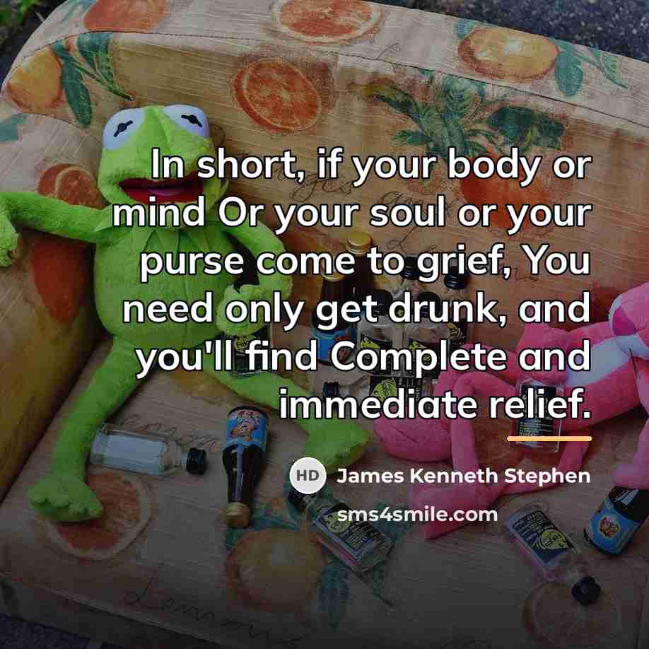 “In short, if your body or mind Or your soul…” quote by James Kenneth Stephen