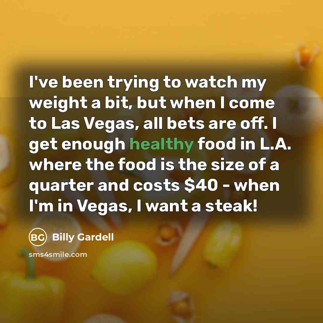 “I've been trying to watch my weight a bit, but…” quote by Billy Gardell