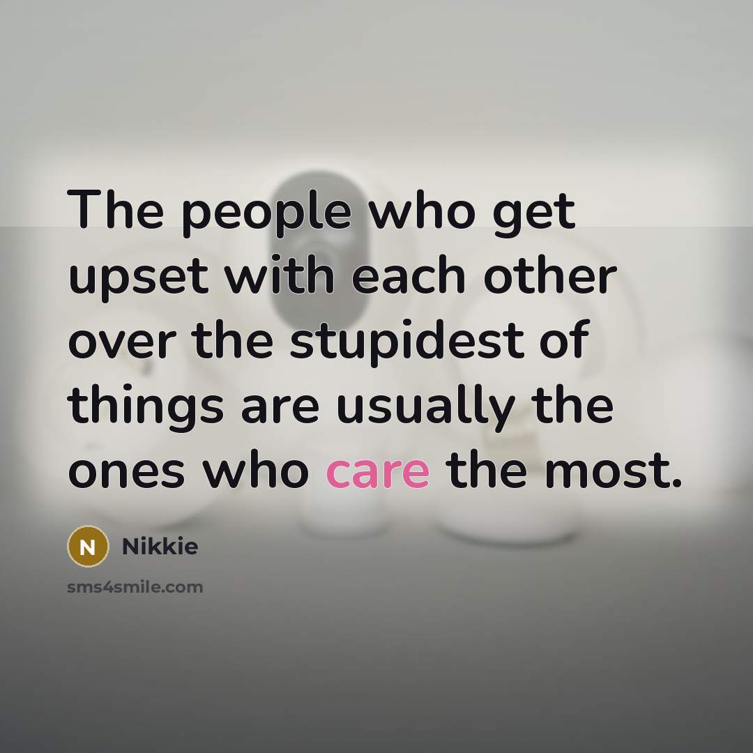 “The people who get upset with each other over the…” quote by Nikkie