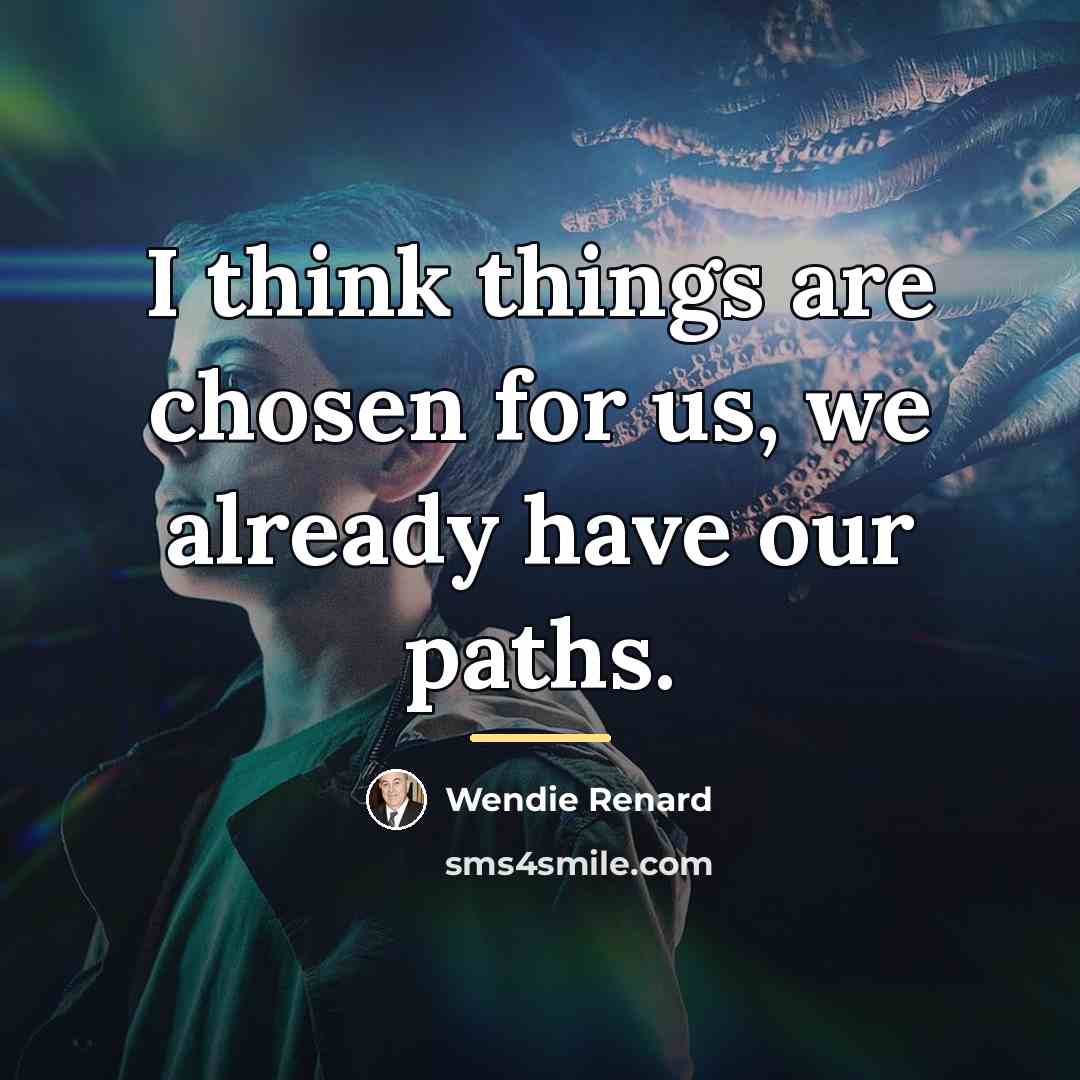 “I think things are chosen for us, we already have…” quote by Wendie Renard