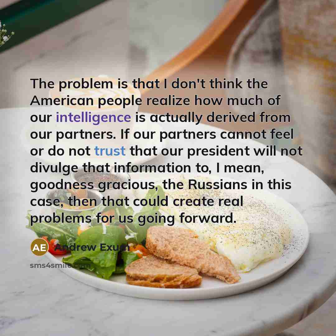 “The problem is that I don't think the American people…” quote by Andrew Exum