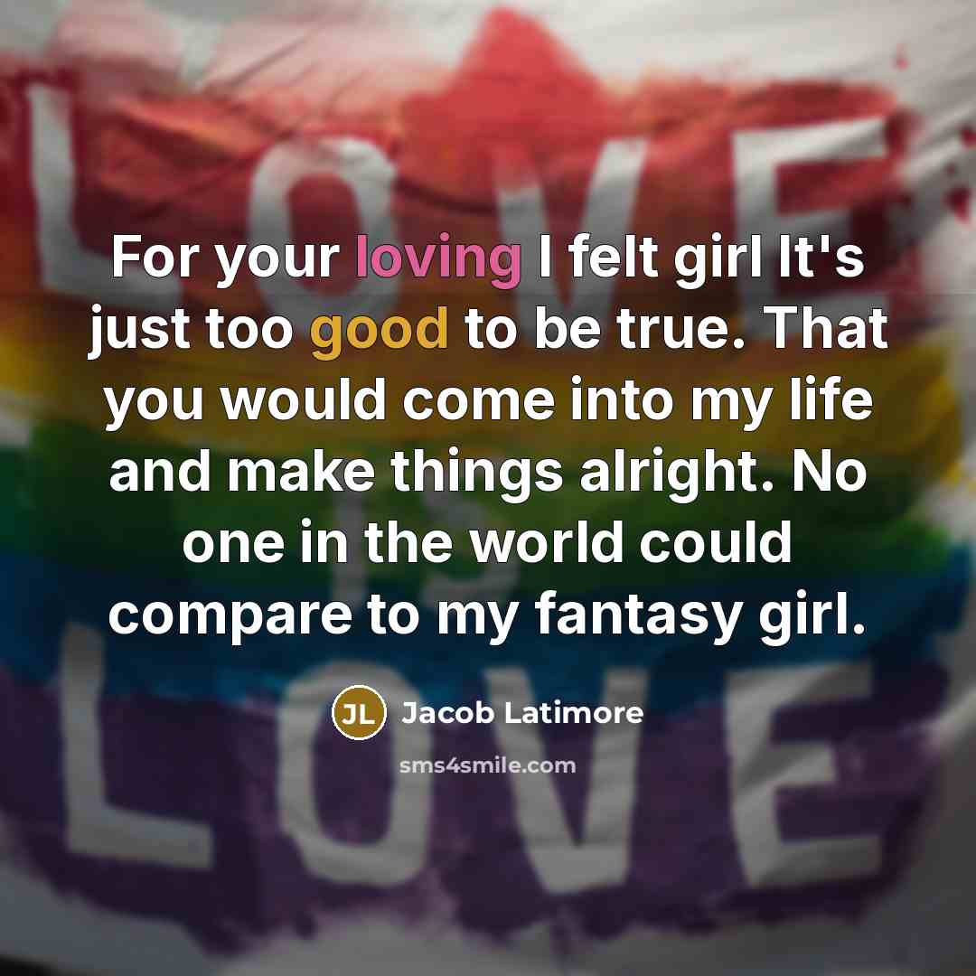 “For your loving I felt girl It's just too good…” quote by Jacob Latimore