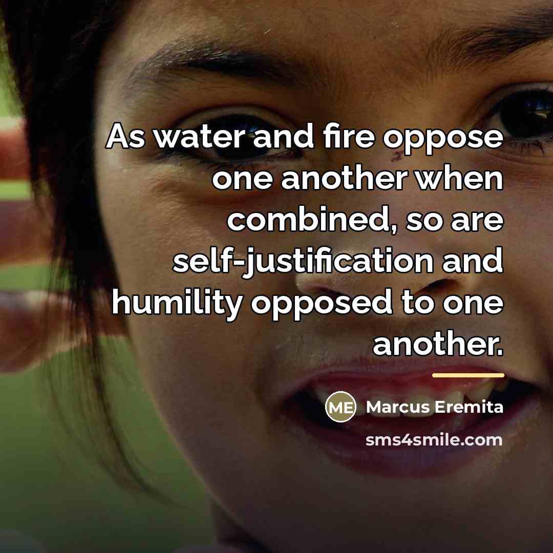 “As water and fire oppose one another when combined, so…” quote by Marcus Eremita