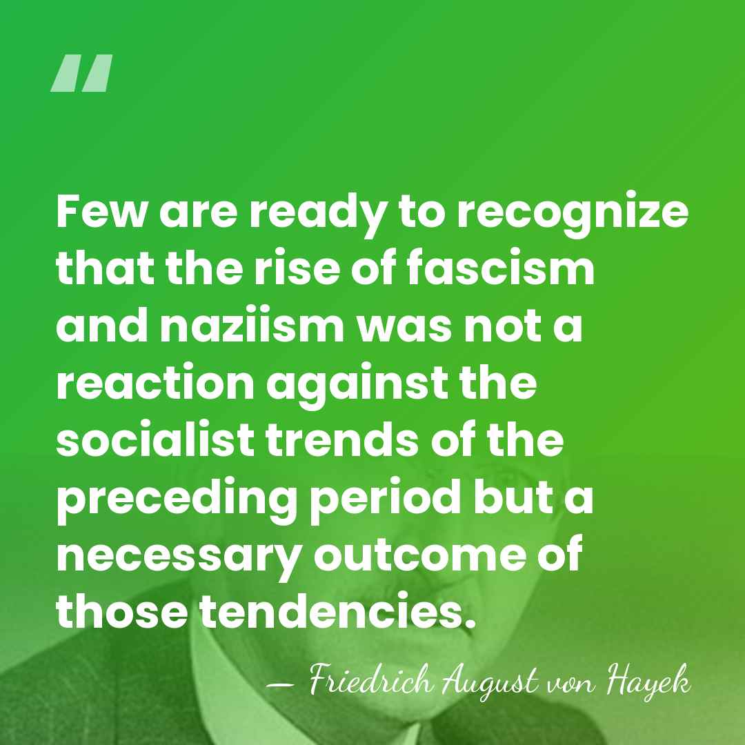 Few are ready to recognize that the rise of fascism and naziism&hellip; - Friedrich August von Hayek