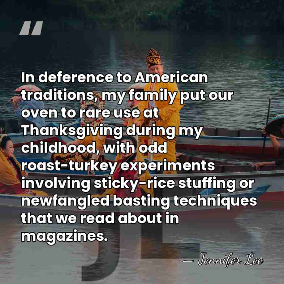 In deference to American traditions, my family put our oven to rare&hellip; - Jennifer Lee