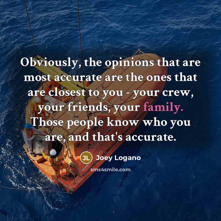 “Obviously, the opinions that are most accurate are the ones…” quote by Joey Logano