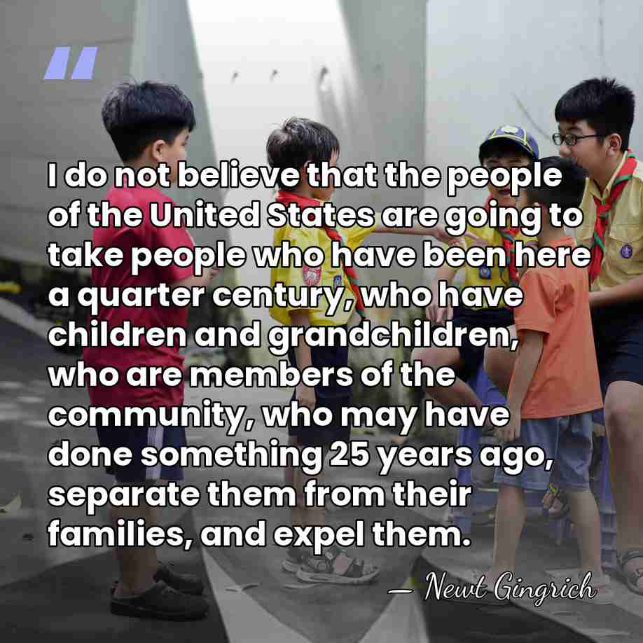 I do not believe that the people of the United States are&hellip; - Newt Gingrich