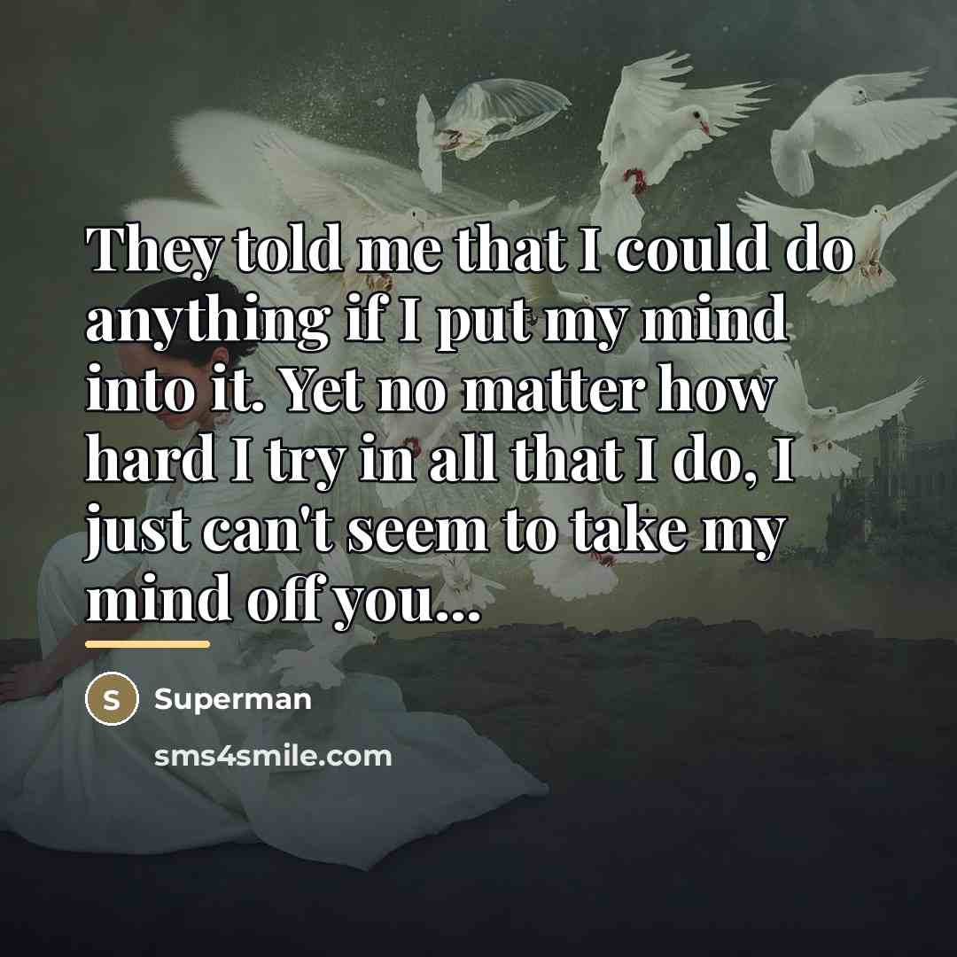 “They told me that I could do anything if I…” quote by Superman