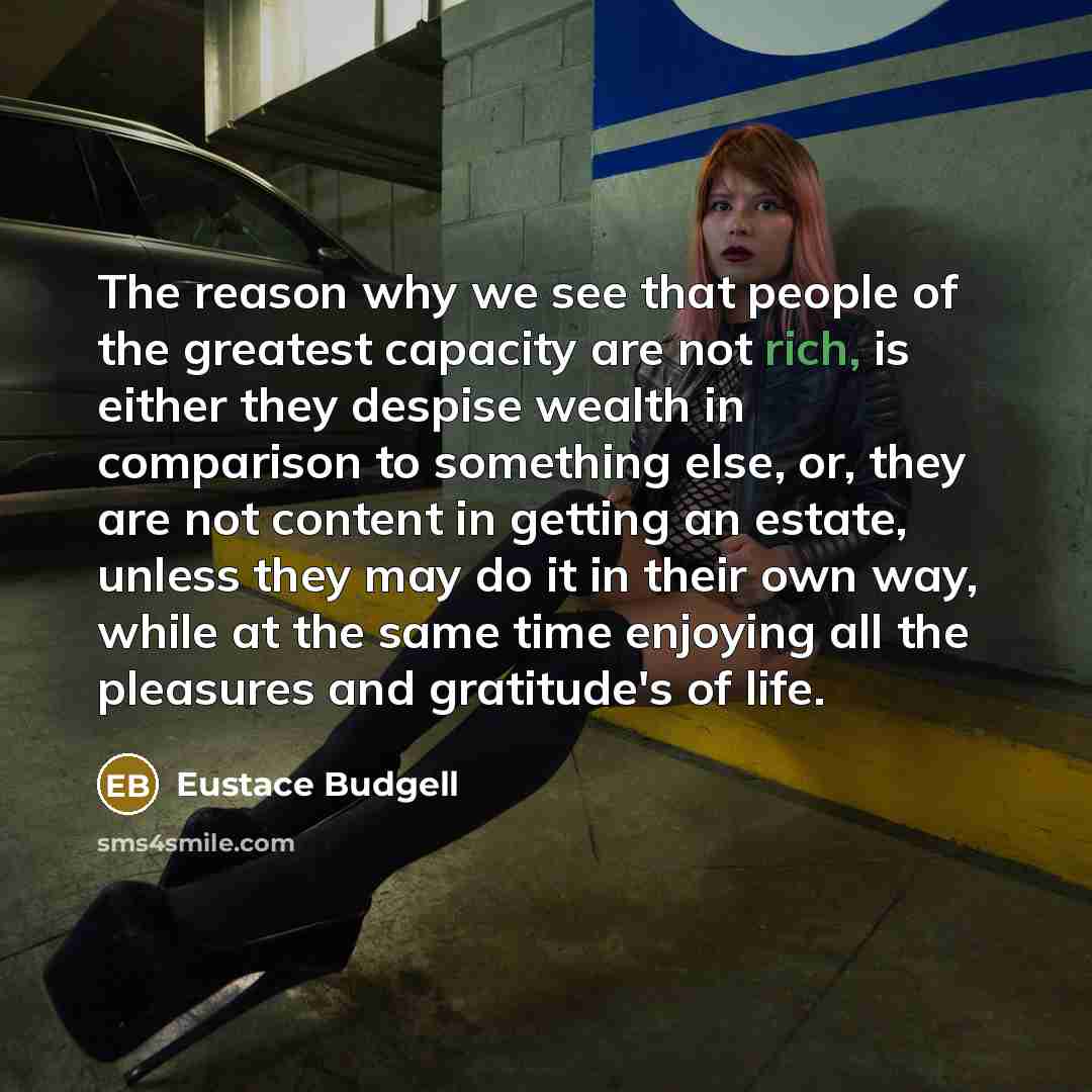 “The reason why we see that people of the greatest…” quote by Eustace Budgell