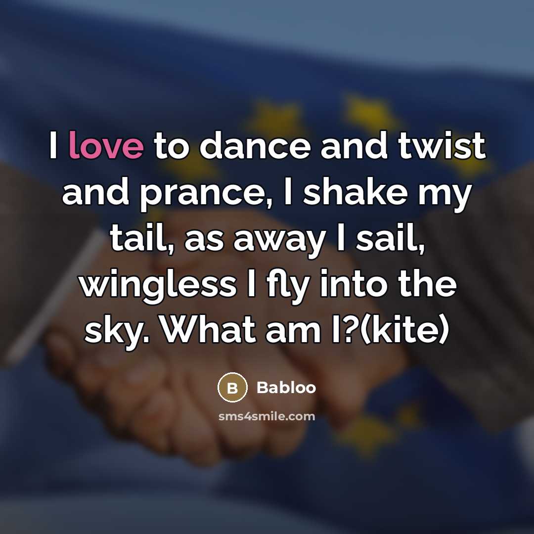 “I love to dance and twist and prance, I shake…” quote by Babloo