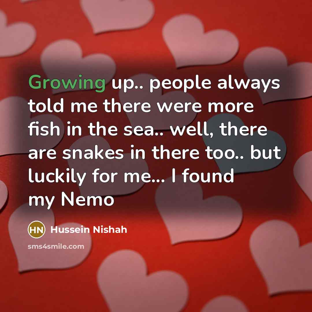 “Growing up.. people always told me there were more fish…” quote by Hussein Nishah