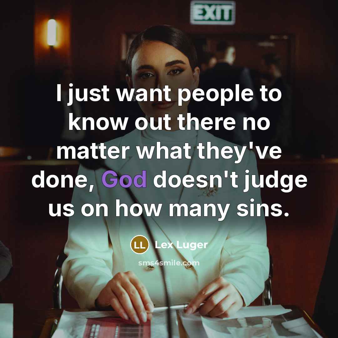 “I just want people to know out there no matter…” quote by Lex Luger
